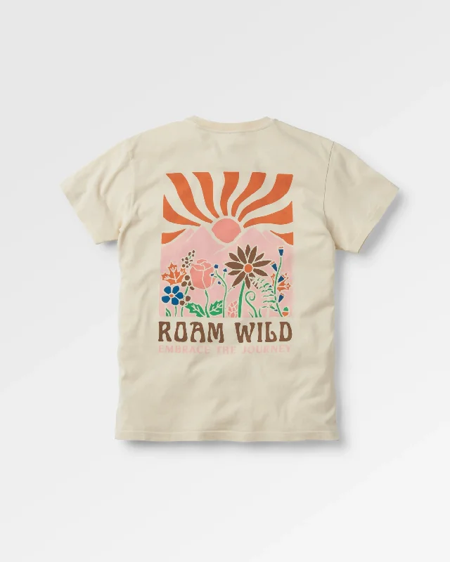 Roam Wild Recycled T-Shirt - Birch