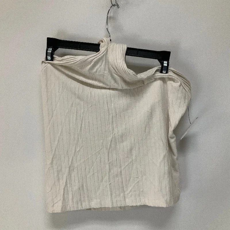 Cream Top Sleeveless Anthropologie, Size L