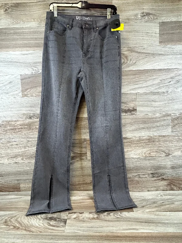 Jeans Boot Cut By Diane Gilman In Grey, Size: 6