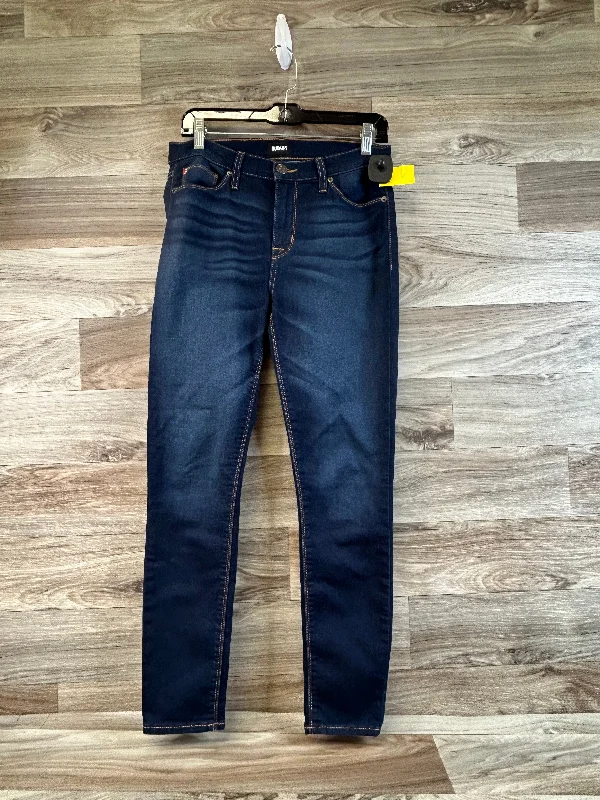 Jeans Skinny By Hudson In Blue Denim, Size: 6