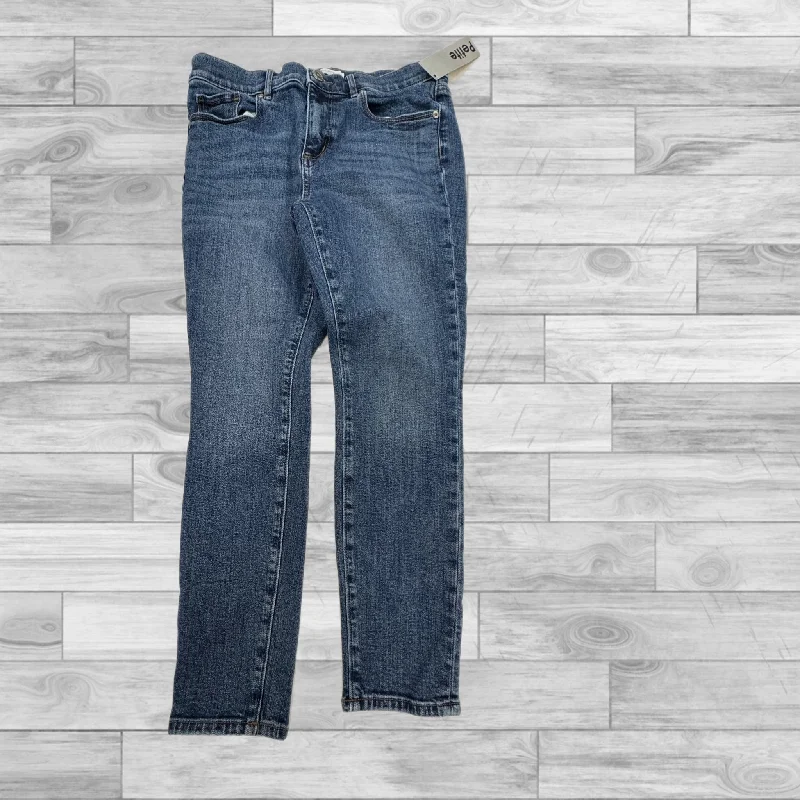 Jeans Skinny By Loft In Blue Denim, Size: 6p