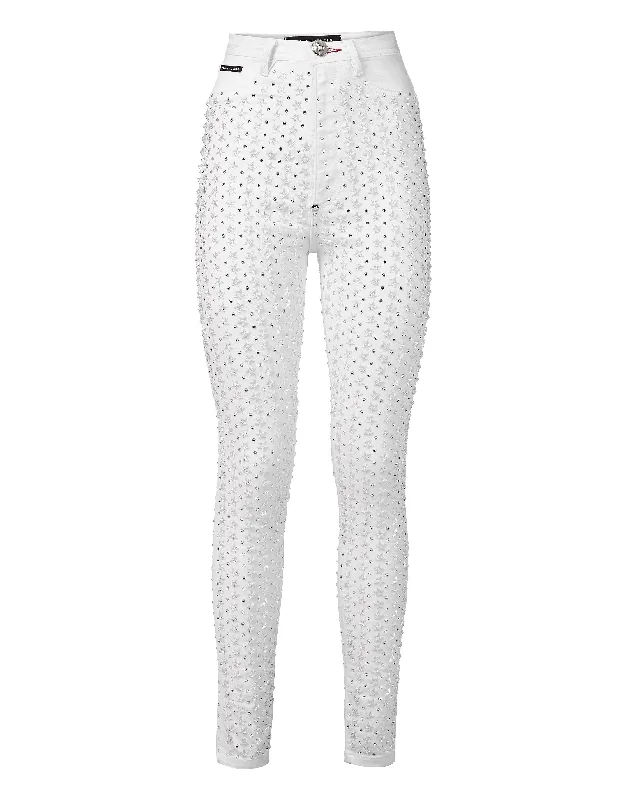 Super High Waist Jegging Crystal