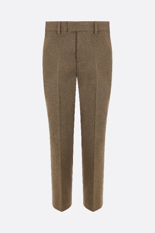 Espen felt cropped trousers