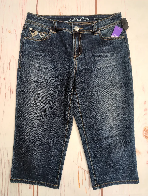 Capris By Inc In Denim, Size: 8