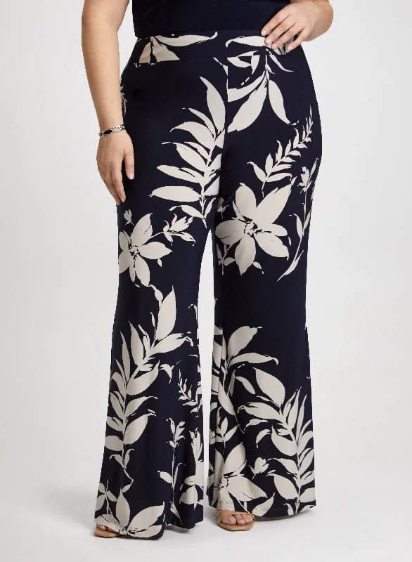 Joseph Ribkoff - Floral Print Pull-On Pants