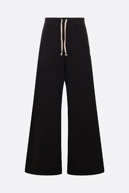 Belas wide-leg jersey trousers