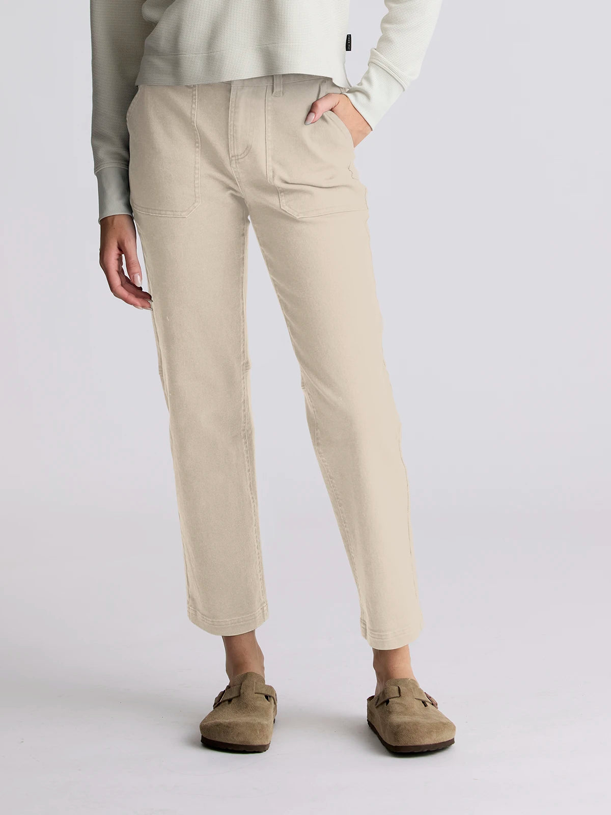 Women's Folly Twill Pant - Stone