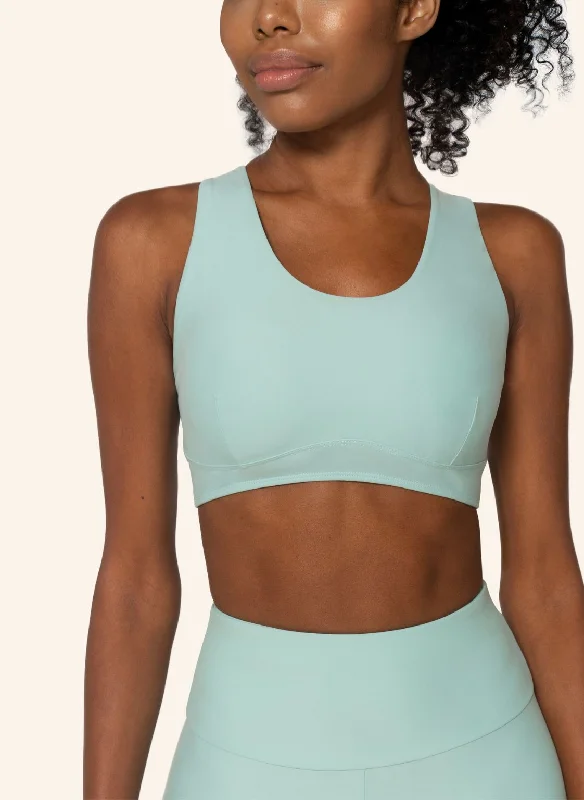 Arolla Racerback Sports Bra Top River