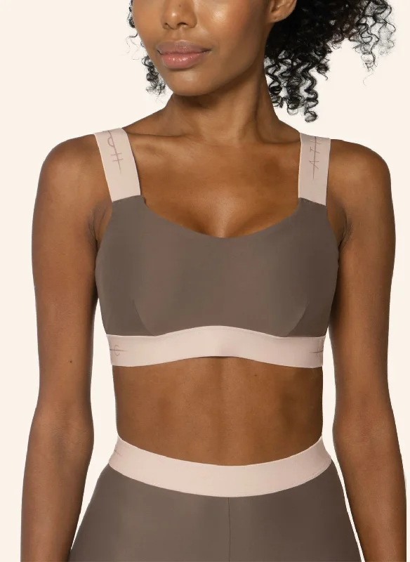 Zinal Sports Bralette Top Soft Earth