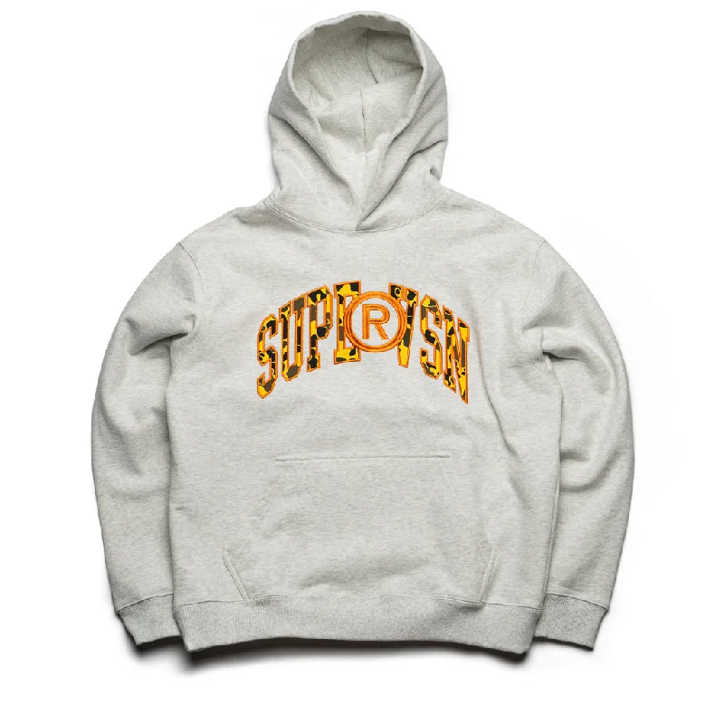 Supervsn Collegiate Hoodie - Light Heather Grey