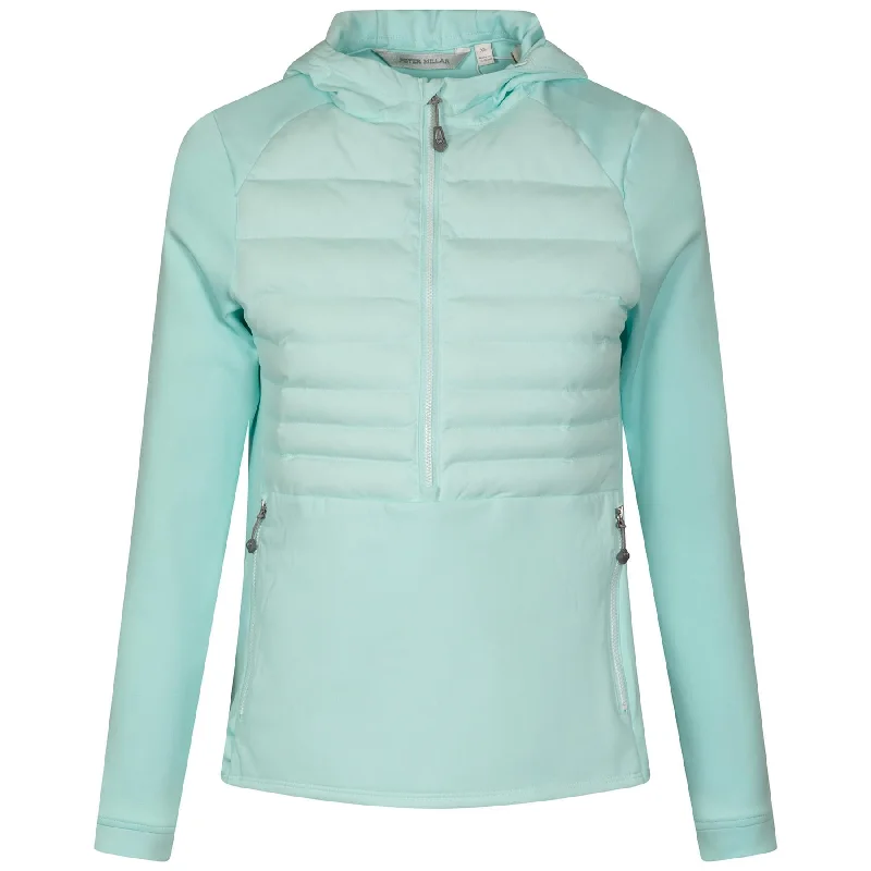 Womens Hooded Merge Celeste - SS24