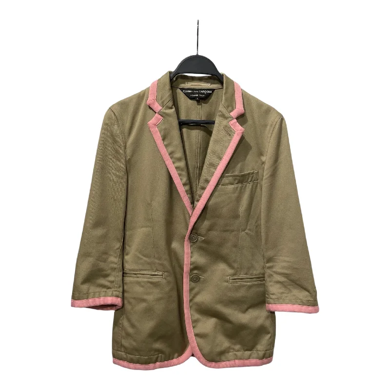 COMME des GARCONS HOMME PLUS/Jacket/S/Brown/Cotton/PA-J099