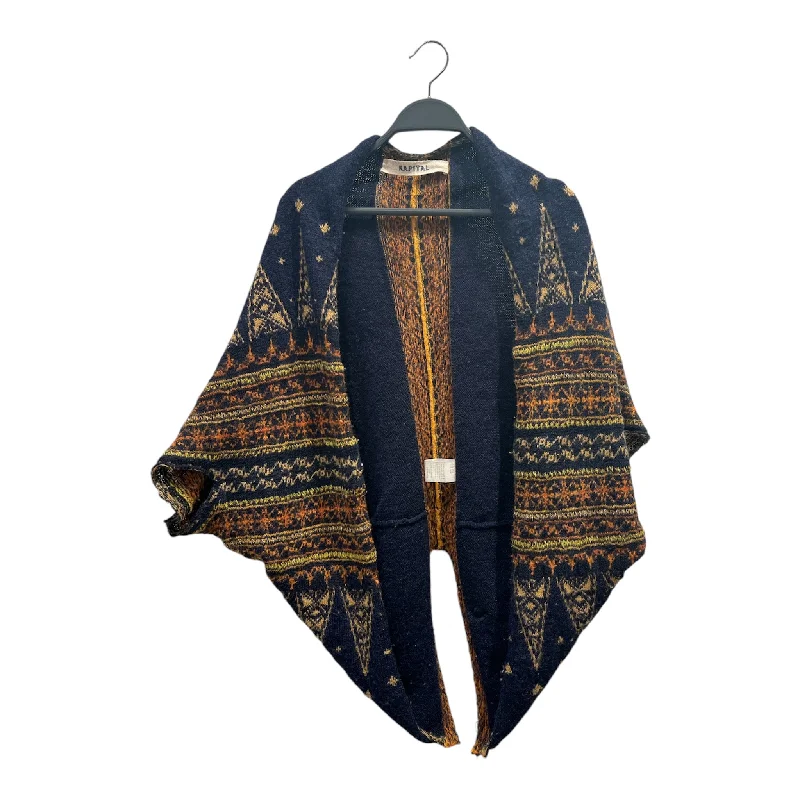 KAPITAL/Jacket/All Over Print/Wool/NVY/