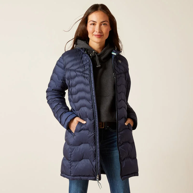 'Ariat' Women's Ideal Down Coat - Navy