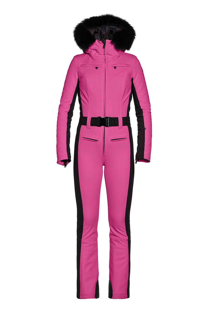 Parry Down Ski Suit - Real Fur Collar